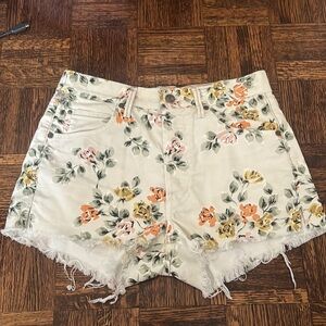 Citizens of Humanity Floral Shorts
